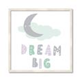 Picture of Dream Big Pastel _GroupedProduct_Square_Mini_ _GroupedProduct_Square_Framed_Matted_