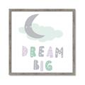 Picture of Dream Big Pastel _GroupedProduct_Square_Mini_ _GroupedProduct_Square_Framed_Matted_