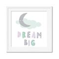 Picture of Dream Big Pastel _GroupedProduct_Square_Mini_ _GroupedProduct_Square_Framed_Matted_