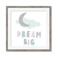 Picture of Dream Big Pastel _GroupedProduct_Square_Mini_ _GroupedProduct_Square_Framed_Matted_