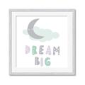 Picture of Dream Big Pastel _GroupedProduct_Square_Mini_ _GroupedProduct_Square_Framed_Matted_