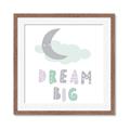 Picture of Dream Big Pastel _GroupedProduct_Square_Mini_ _GroupedProduct_Square_Framed_Matted_