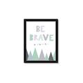 Picture of Be Brave I Pastel _GroupedProduct_Rectangle_Portrait_Mini_ _GroupedProduct_Rectangle_Portrait_Framed_Matted_