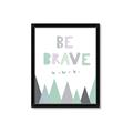 Picture of Be Brave I Pastel _GroupedProduct_Rectangle_Portrait_Mini_ _GroupedProduct_Rectangle_Portrait_Framed_Matted_