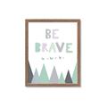 Picture of Be Brave I Pastel _GroupedProduct_Rectangle_Portrait_Mini_ _GroupedProduct_Rectangle_Portrait_Framed_Matted_