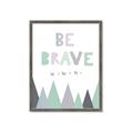 Picture of Be Brave I Pastel _GroupedProduct_Rectangle_Portrait_Mini_ _GroupedProduct_Rectangle_Portrait_Framed_Matted_