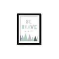 Picture of Be Brave I Pastel _GroupedProduct_Rectangle_Portrait_Mini_ _GroupedProduct_Rectangle_Portrait_Framed_Matted_