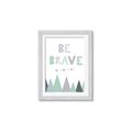 Picture of Be Brave I Pastel _GroupedProduct_Rectangle_Portrait_Mini_ _GroupedProduct_Rectangle_Portrait_Framed_Matted_