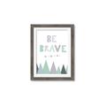 Picture of Be Brave I Pastel _GroupedProduct_Rectangle_Portrait_Mini_ _GroupedProduct_Rectangle_Portrait_Framed_Matted_
