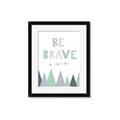 Picture of Be Brave I Pastel _GroupedProduct_Rectangle_Portrait_Mini_ _GroupedProduct_Rectangle_Portrait_Framed_Matted_