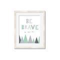 Picture of Be Brave I Pastel _GroupedProduct_Rectangle_Portrait_Mini_ _GroupedProduct_Rectangle_Portrait_Framed_Matted_