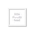 Picture of Little Sleepy Head _GroupedProduct_Square_Mini_ _GroupedProduct_Square_Framed_Matted_