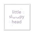 Picture of Little Sleepy Head _GroupedProduct_Square_Mini_ _GroupedProduct_Square_Framed_Matted_