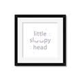 Picture of Little Sleepy Head _GroupedProduct_Square_Mini_ _GroupedProduct_Square_Framed_Matted_