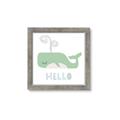 Picture of Whale Hello _GroupedProduct_Square_Mini_ _GroupedProduct_Square_Framed_Matted_