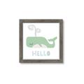 Picture of Whale Hello _GroupedProduct_Square_Mini_ _GroupedProduct_Square_Framed_Matted_