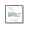 Picture of Whale Hello _GroupedProduct_Square_Mini_ _GroupedProduct_Square_Framed_Matted_