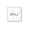 Picture of Whale Hello _GroupedProduct_Square_Mini_ _GroupedProduct_Square_Framed_Matted_
