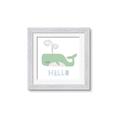 Picture of Whale Hello _GroupedProduct_Square_Mini_ _GroupedProduct_Square_Framed_Matted_