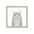Picture of Loved Little Bear _GroupedProduct_Square_Mini_ _GroupedProduct_Square_Framed_Matted_