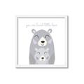 Picture of Loved Little Bear _GroupedProduct_Square_Mini_ _GroupedProduct_Square_Framed_Matted_