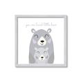 Picture of Loved Little Bear _GroupedProduct_Square_Mini_ _GroupedProduct_Square_Framed_Matted_