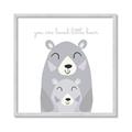 Picture of Loved Little Bear _GroupedProduct_Square_Mini_ _GroupedProduct_Square_Framed_Matted_