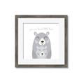 Picture of Loved Little Bear _GroupedProduct_Square_Mini_ _GroupedProduct_Square_Framed_Matted_