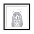 Picture of Loved Little Bear _GroupedProduct_Square_Mini_ _GroupedProduct_Square_Framed_Matted_
