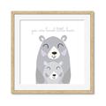 Picture of Loved Little Bear _GroupedProduct_Square_Mini_ _GroupedProduct_Square_Framed_Matted_