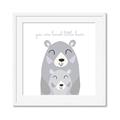 Picture of Loved Little Bear _GroupedProduct_Square_Mini_ _GroupedProduct_Square_Framed_Matted_