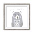 Picture of Loved Little Bear _GroupedProduct_Square_Mini_ _GroupedProduct_Square_Framed_Matted_