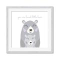 Picture of Loved Little Bear _GroupedProduct_Square_Mini_ _GroupedProduct_Square_Framed_Matted_