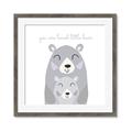 Picture of Loved Little Bear _GroupedProduct_Square_Mini_ _GroupedProduct_Square_Framed_Matted_