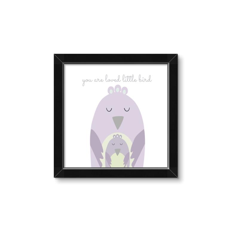 Picture of Loved Little Bird _GroupedProduct_Square_Mini_ _GroupedProduct_Square_Framed_Matted_