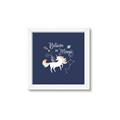 Picture of Believe in Magic Unicorn _GroupedProduct_Square_Mini_ _GroupedProduct_Square_Framed_Matted_