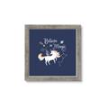 Picture of Believe in Magic Unicorn _GroupedProduct_Square_Mini_ _GroupedProduct_Square_Framed_Matted_