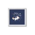 Picture of Believe in Magic Unicorn _GroupedProduct_Square_Mini_ _GroupedProduct_Square_Framed_Matted_