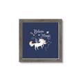 Picture of Believe in Magic Unicorn _GroupedProduct_Square_Mini_ _GroupedProduct_Square_Framed_Matted_