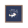 Picture of Believe in Magic Unicorn _GroupedProduct_Square_Mini_ _GroupedProduct_Square_Framed_Matted_