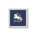 Picture of Dreamer Unicorn _GroupedProduct_Square_Mini_ _GroupedProduct_Square_Framed_Matted_