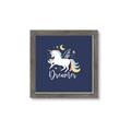 Picture of Dreamer Unicorn _GroupedProduct_Square_Mini_ _GroupedProduct_Square_Framed_Matted_