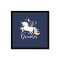 Picture of Dreamer Unicorn _GroupedProduct_Square_Mini_ _GroupedProduct_Square_Framed_Matted_