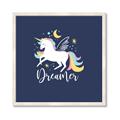 Picture of Dreamer Unicorn _GroupedProduct_Square_Mini_ _GroupedProduct_Square_Framed_Matted_