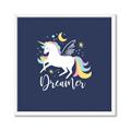 Picture of Dreamer Unicorn _GroupedProduct_Square_Mini_ _GroupedProduct_Square_Framed_Matted_