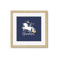 Picture of Dreamer Unicorn _GroupedProduct_Square_Mini_ _GroupedProduct_Square_Framed_Matted_