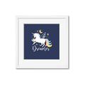 Picture of Dreamer Unicorn _GroupedProduct_Square_Mini_ _GroupedProduct_Square_Framed_Matted_