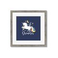 Picture of Dreamer Unicorn _GroupedProduct_Square_Mini_ _GroupedProduct_Square_Framed_Matted_