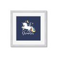 Picture of Dreamer Unicorn _GroupedProduct_Square_Mini_ _GroupedProduct_Square_Framed_Matted_