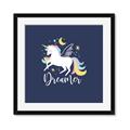 Picture of Dreamer Unicorn _GroupedProduct_Square_Mini_ _GroupedProduct_Square_Framed_Matted_